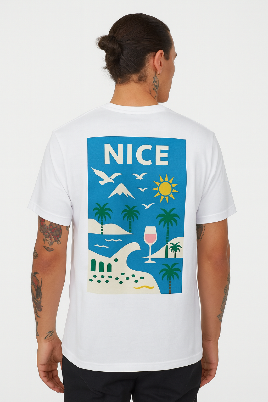 T-shirt unisexe Habitant Nice
