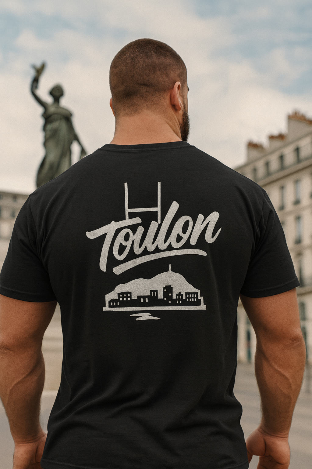 T-shirt unisexe Habitant Toulon streetwear